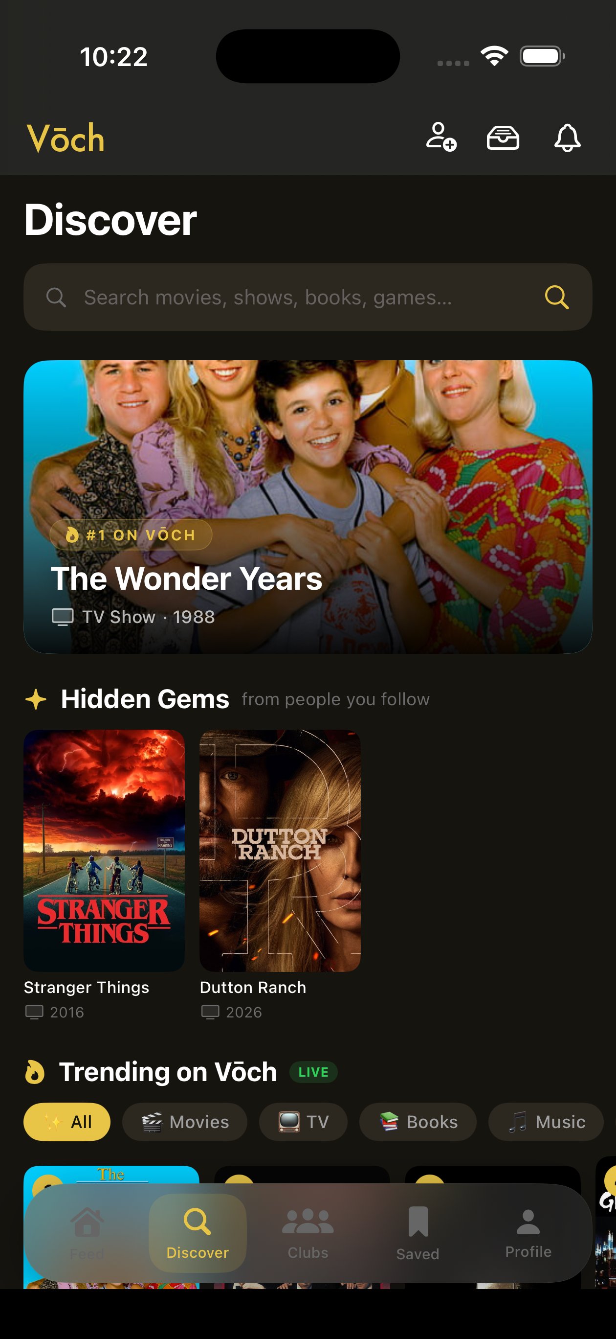 Vōch discover